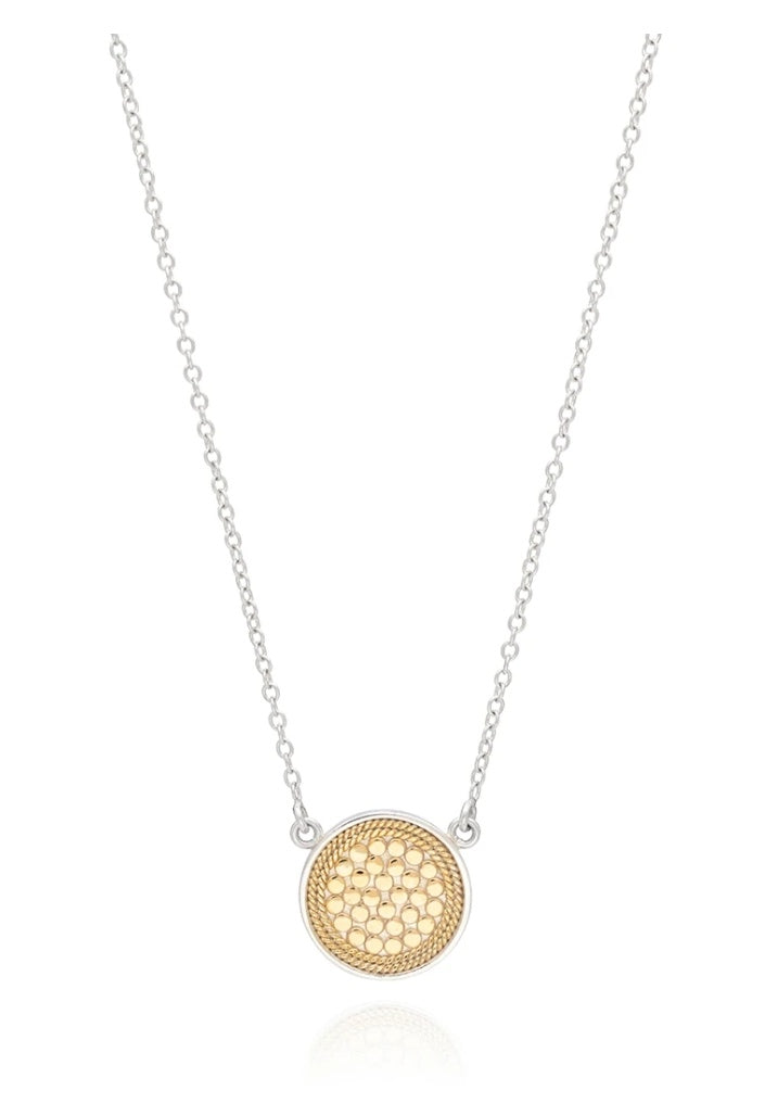 Classic Disc Necklace - Gold