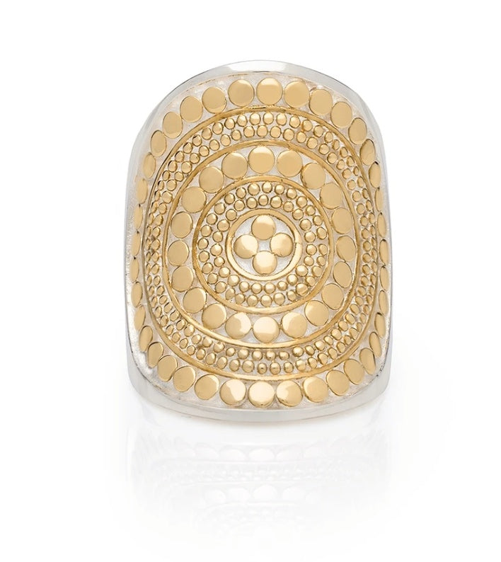 Classic Saddle Ring - Gold