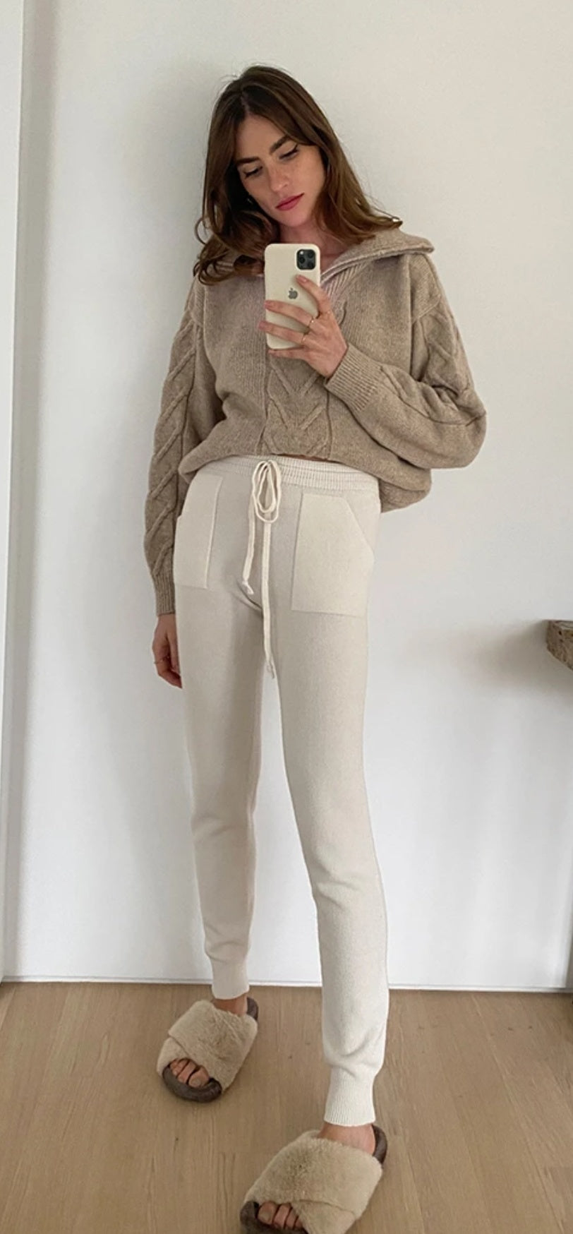 Lizzy Jogger in Natural