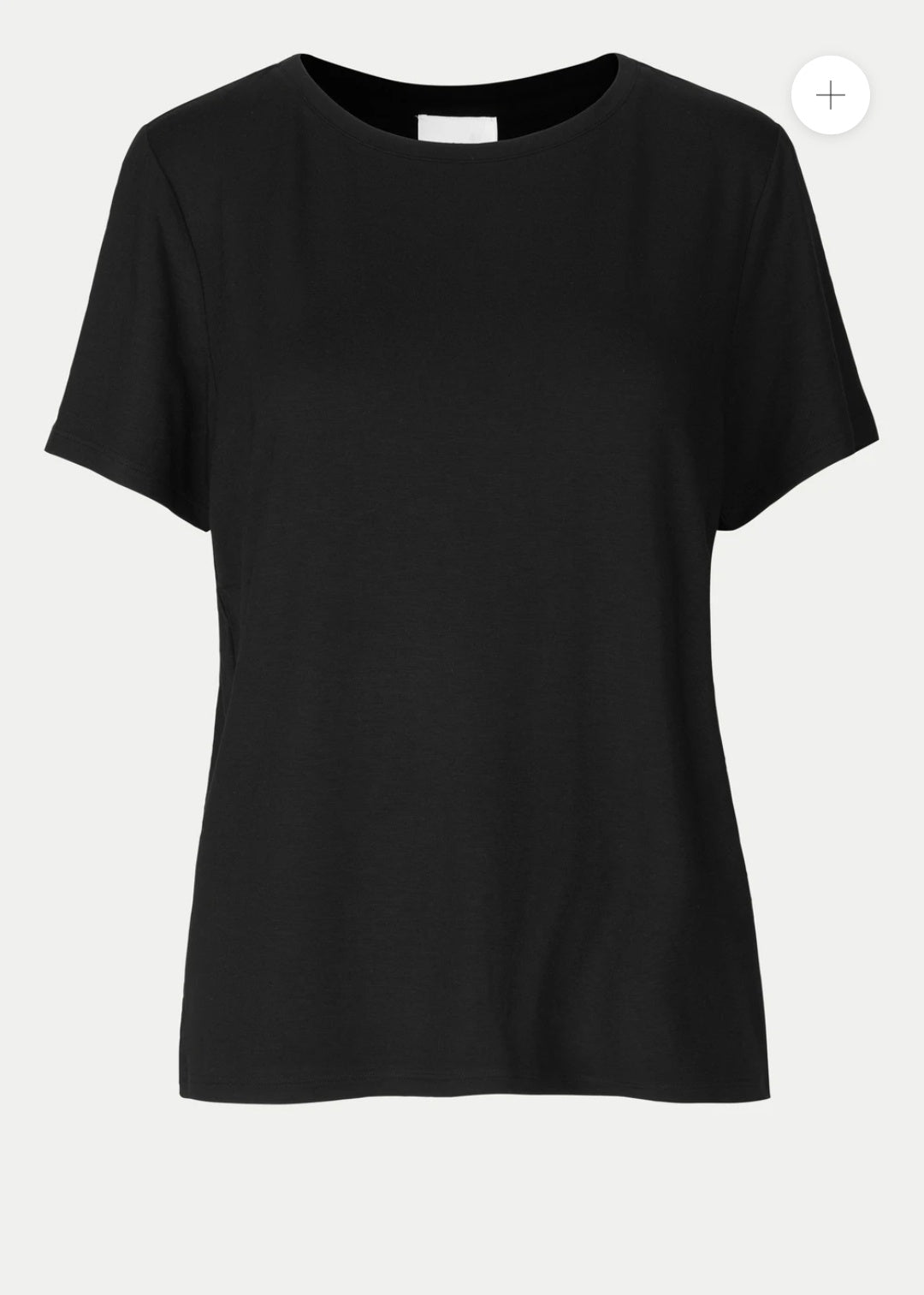 Second Female Ello Loose SS Tee - Black