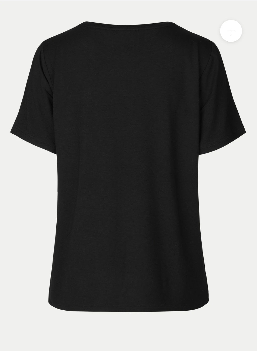 Second Female Ello Loose SS Tee - Black