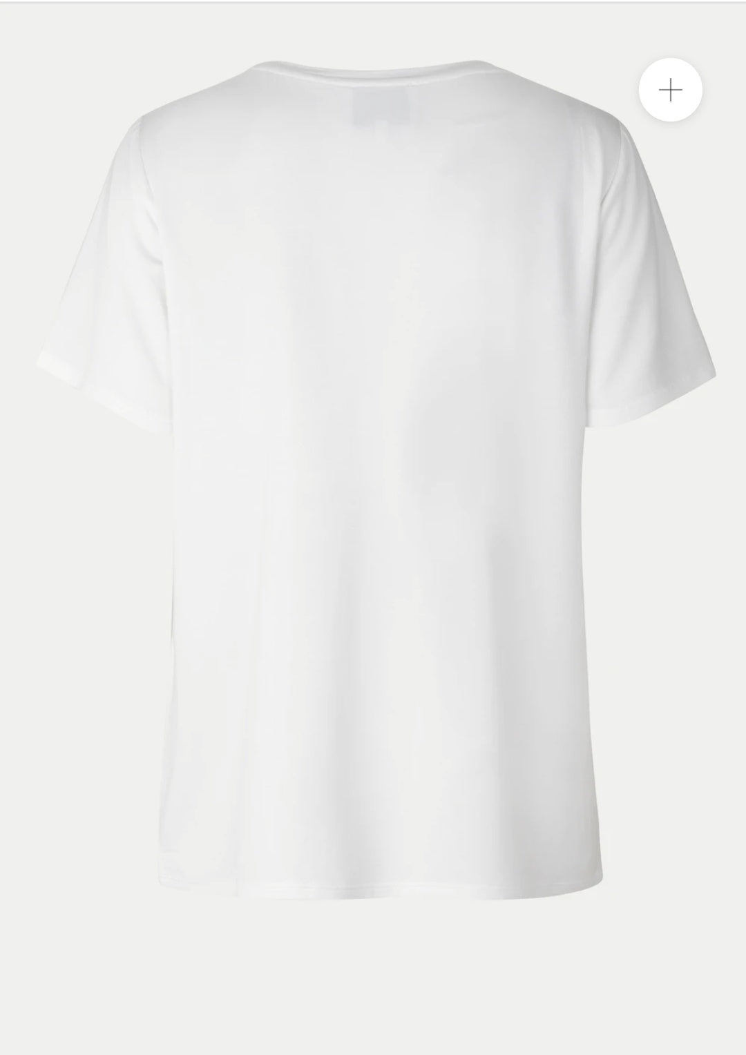 Second Female Ello Loose SS Tee - white