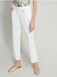 Pennyblack Cotton kick-flare trousers - White