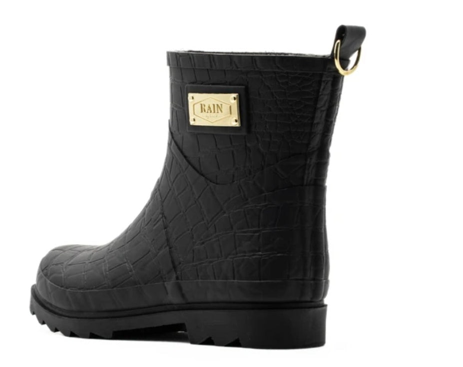 Rain by Lund  Black Croc Short