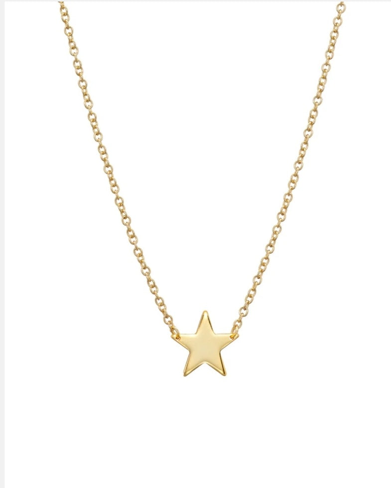Gold Star Necklace