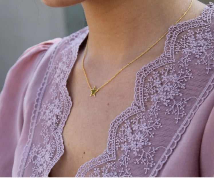 Gold Star Necklace