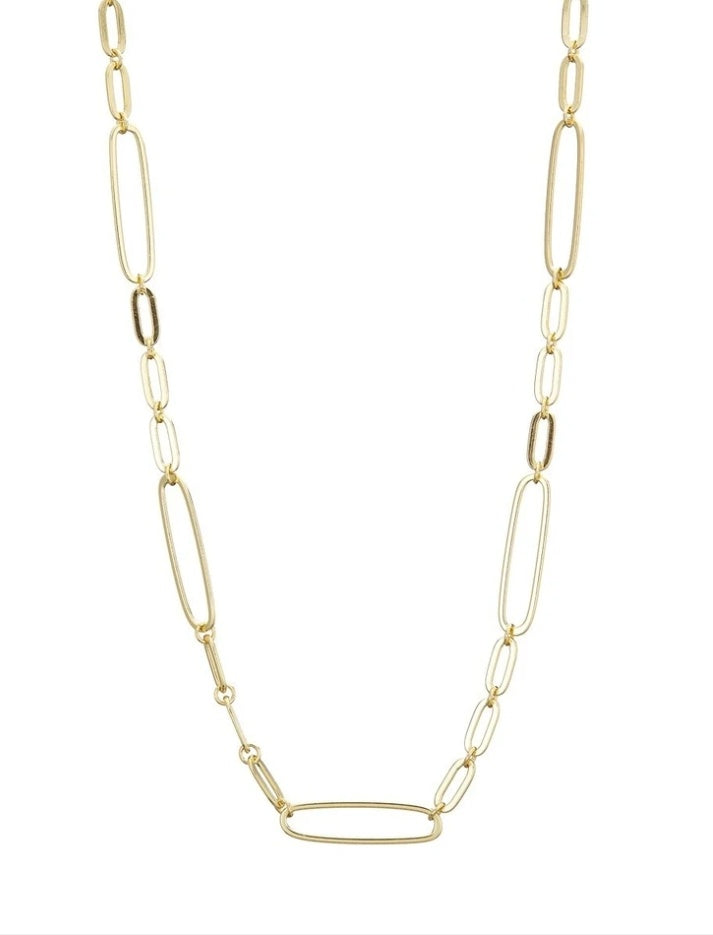 Gold Chunky Mixed Link Chain