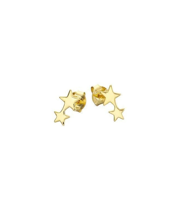 Gold 2 Star Stud