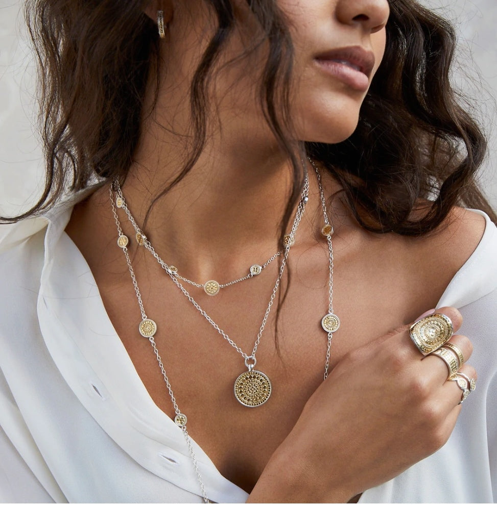 Anna Beck Classic Medium Disc Pendant