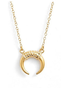 Anna Beck Classic Horn Necklace Gold