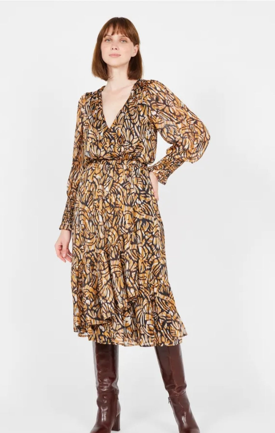 CHONA DRESS (YELLOW) - SUNCOO