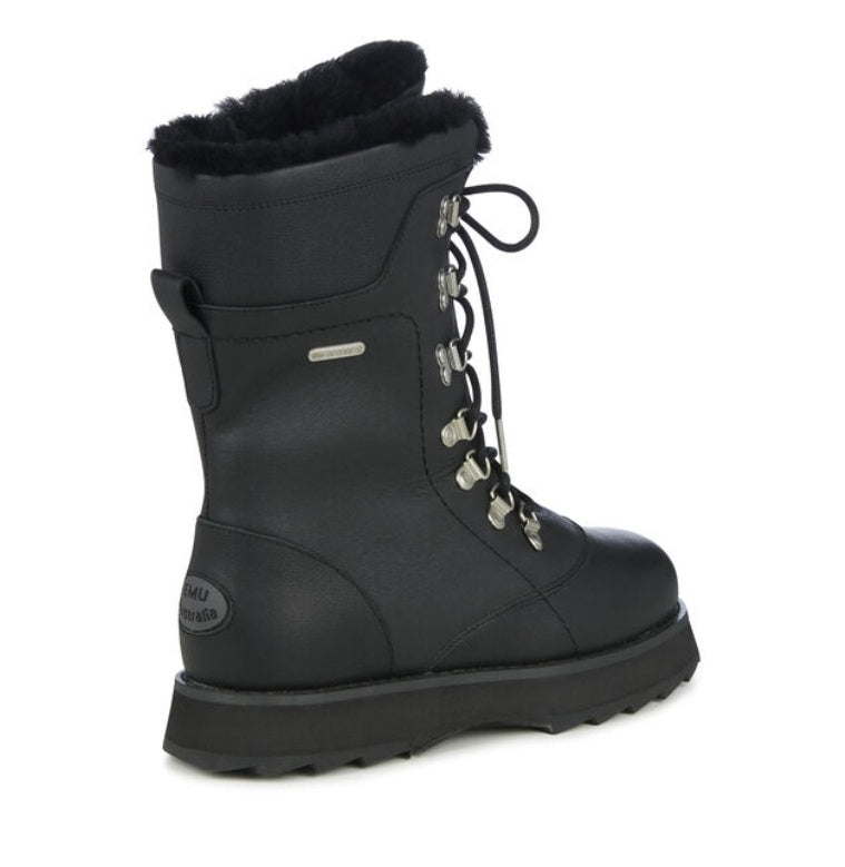 Aya genuine sheepskin shop waterproof leather boot