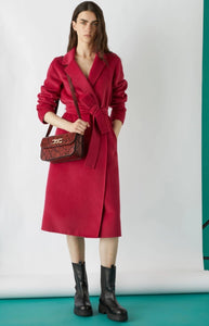 Bacino coat in raspberry