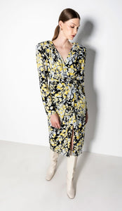 Kameya Yellow Floral dress