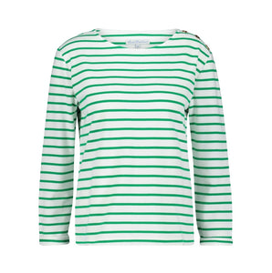 Terry top in green