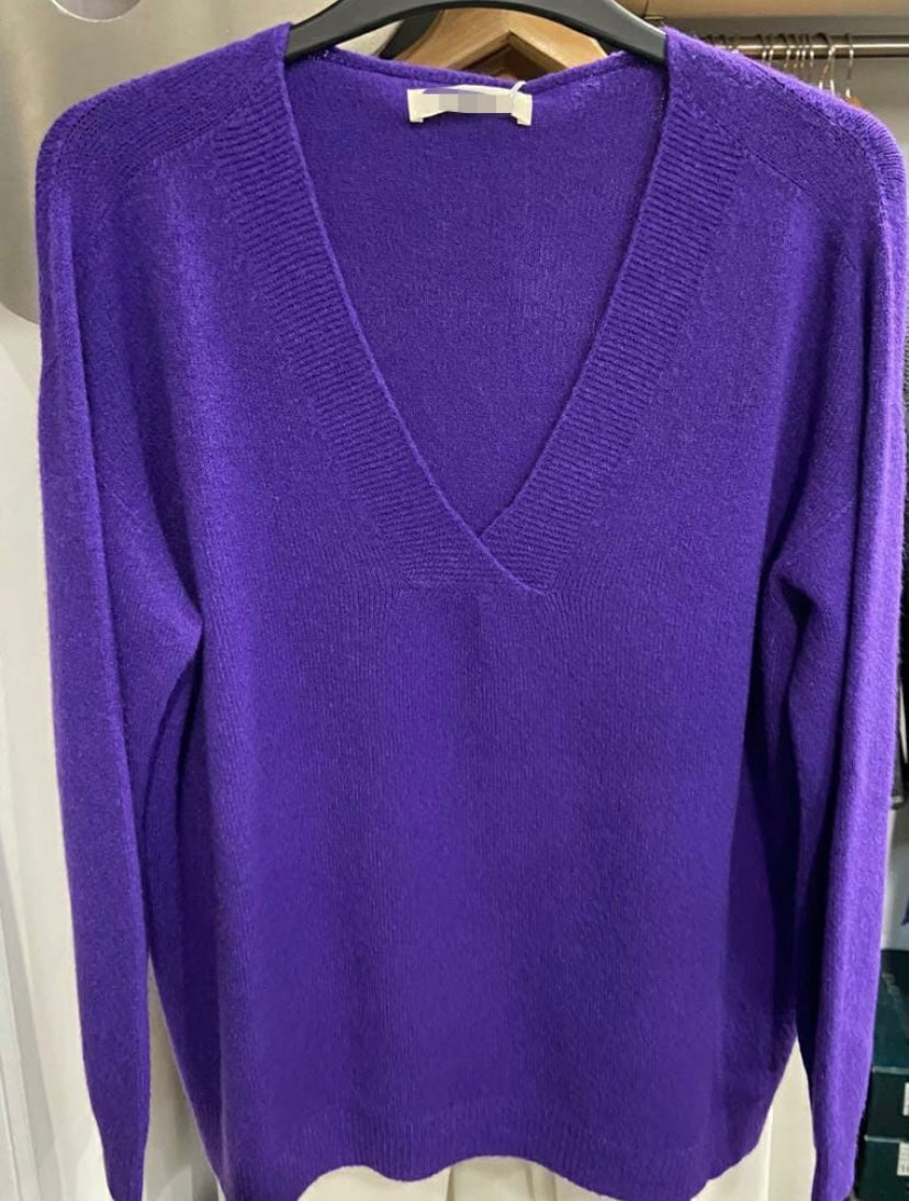 Susan jumper in purple