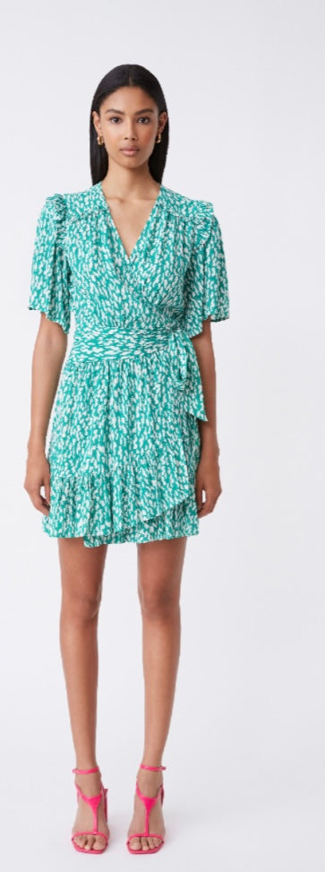 Mint green short outlet dress