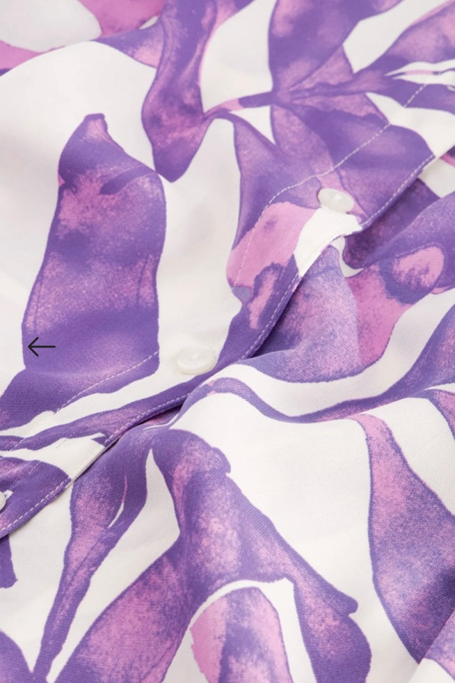 Boyfriend Dress Leaf Deluxe More in this print