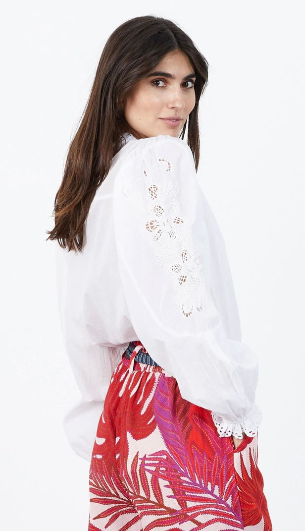 Charles blouse -white