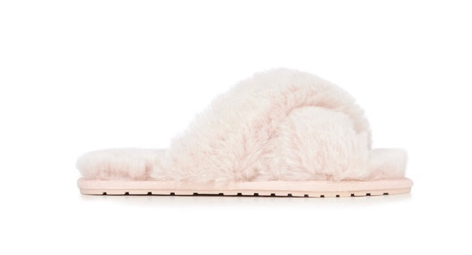 Pink emu online slippers