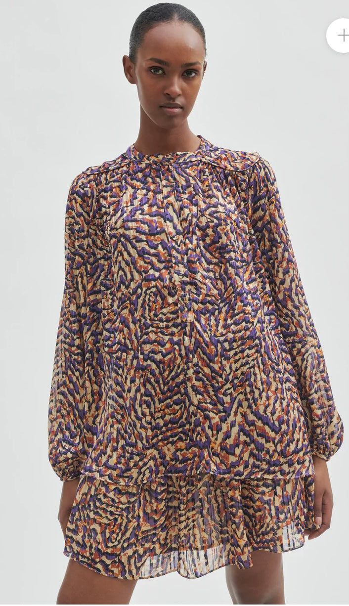 Aude Shirt(Tillandsia Purple)