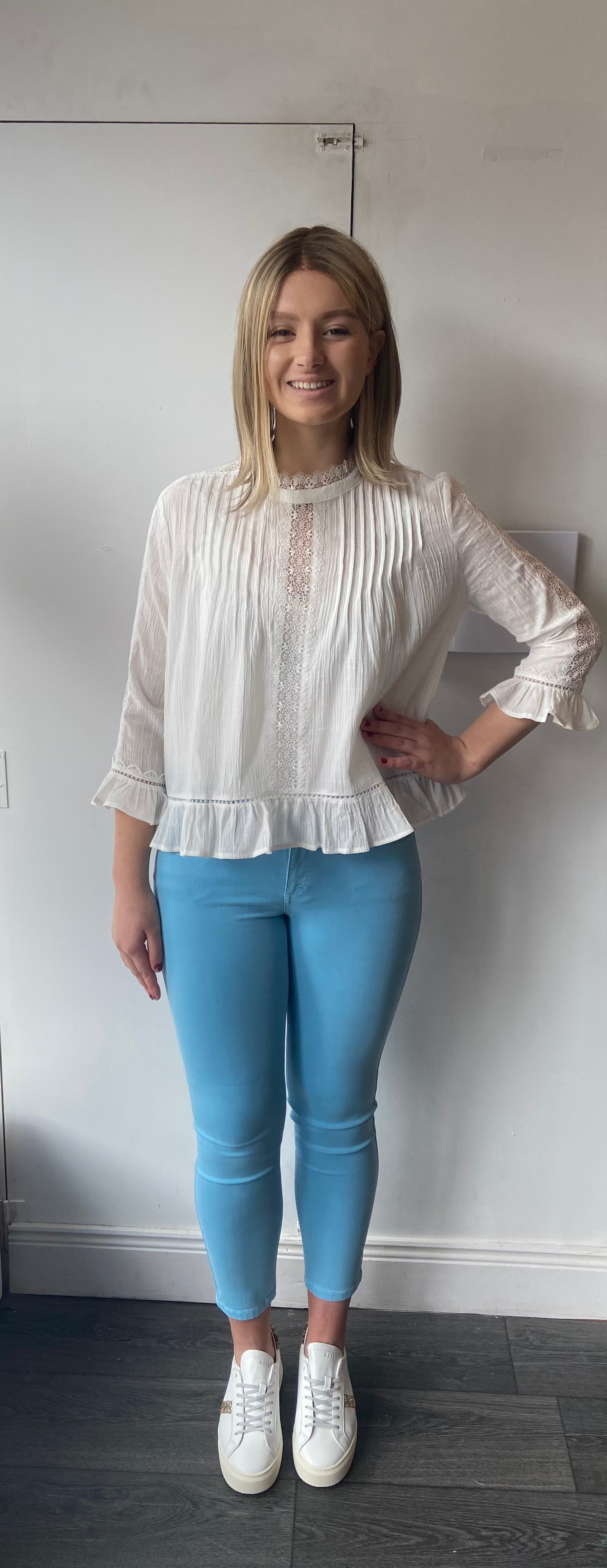 Magic trouser jean in air blue