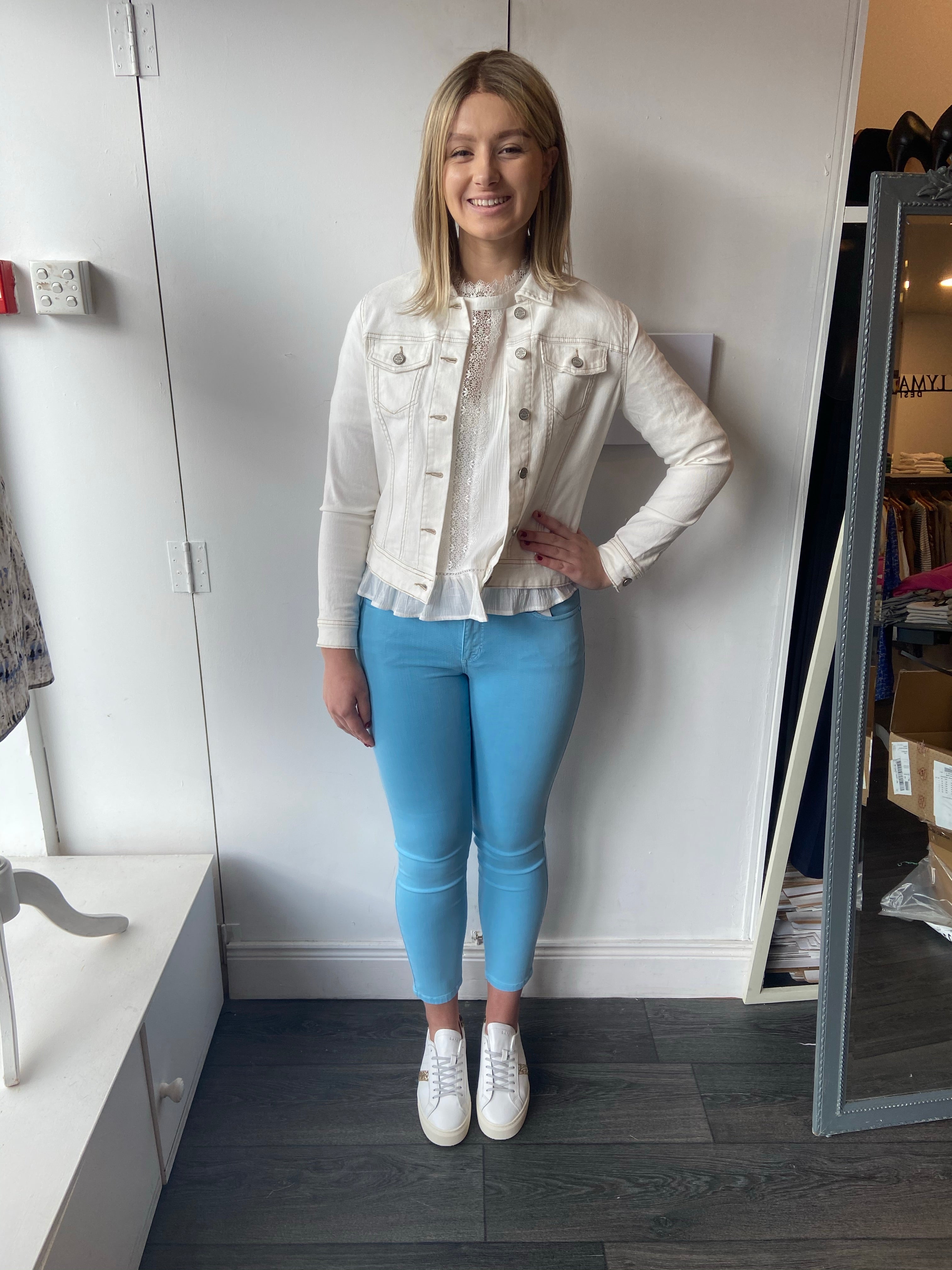 Magic trouser jean in air blue