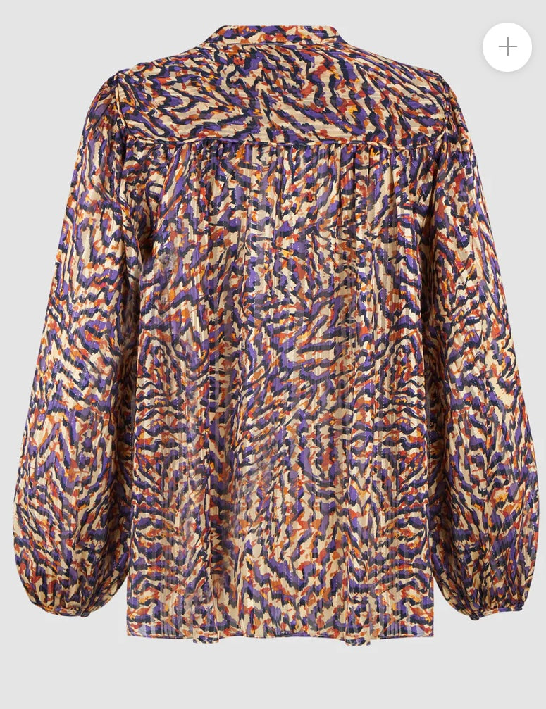 Aude Shirt(Tillandsia Purple)