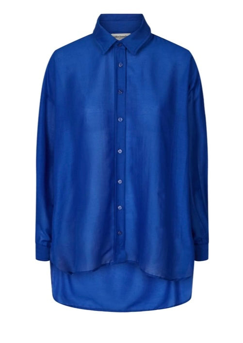 NOLA SHIRT-NEON BLUE