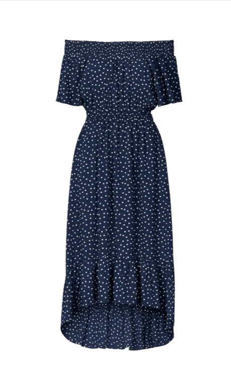 Flora Dress - Dot Print