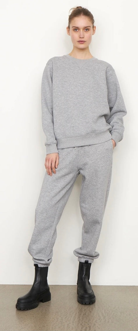 Carmella sweat o -neck in grey melange