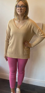 Kate tunic in camel