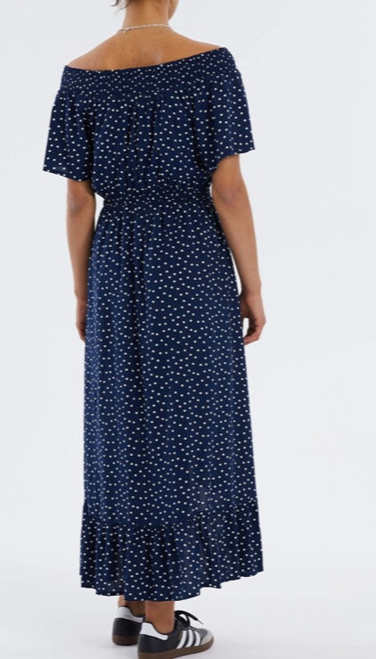 Flora Dress - Dot Print