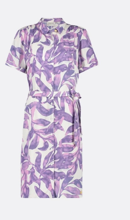 Boyfriend Dress Leaf Deluxe More in this print