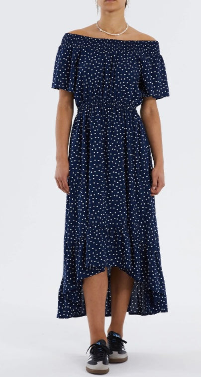 Flora Dress - Dot Print