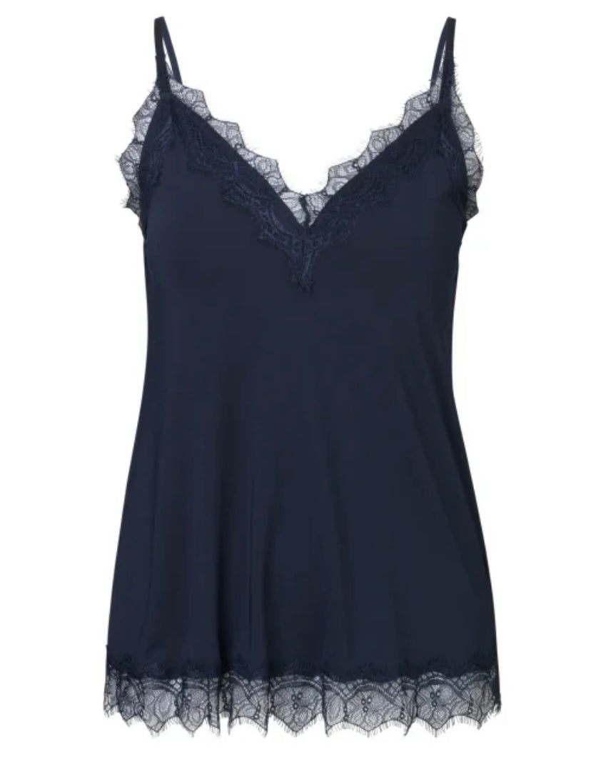STRAP TOP DARK BLUE