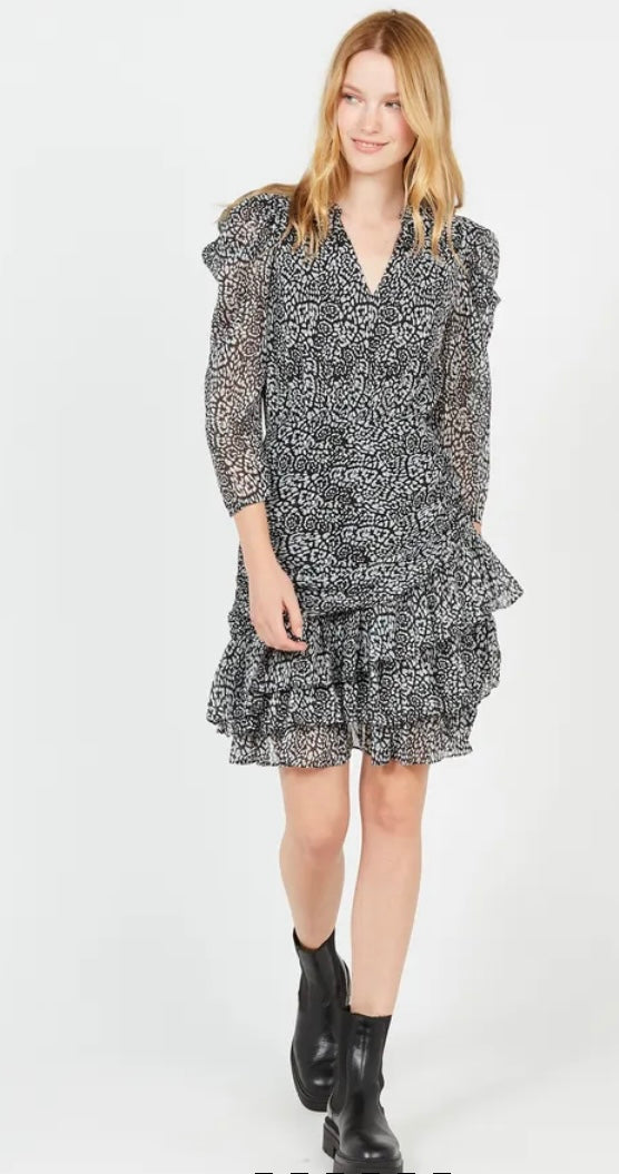 Robe Chirel Dress -Carbone  No