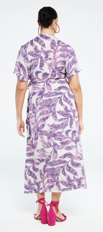 Archana Butterfly Dress in Leaf Deluxe