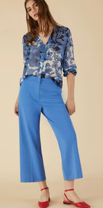 Vocio deep blue trousers