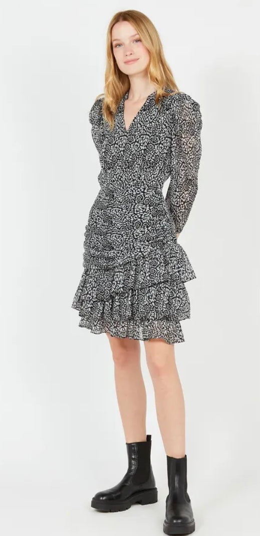 Robe Chirel Dress -Carbone  No